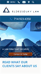 Mobile Screenshot of eldessoukylaw.com