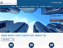 Tablet Screenshot of eldessoukylaw.com